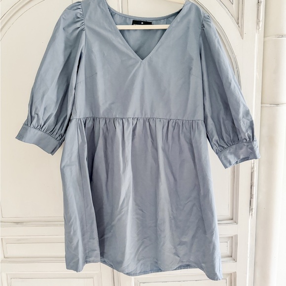 Tuckernuck Pomander Place dusty blue Lizzie Dress - Picture 3 of 4